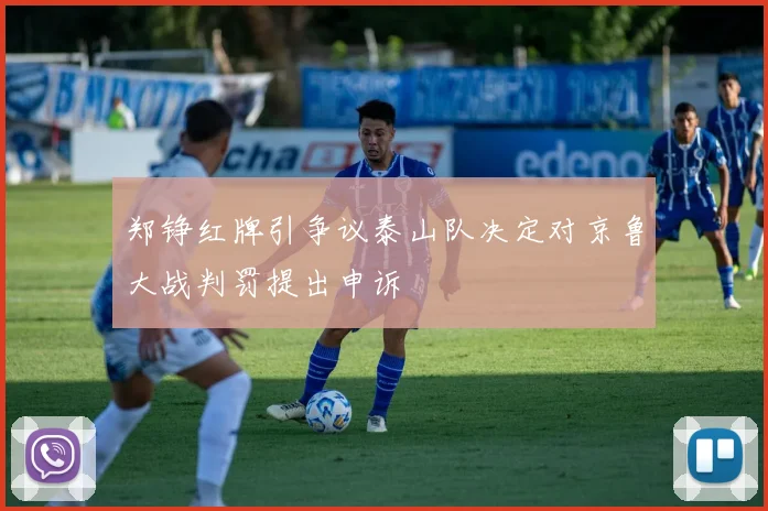 郑铮红牌引争议泰山队决定对京鲁大战判罚提出申诉